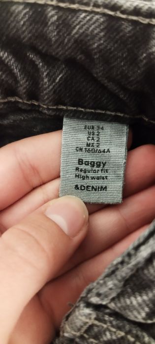джинси baggy h&m