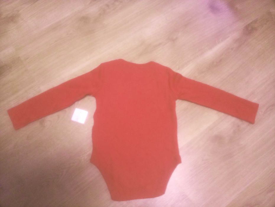 NOWE Świąteczne mikołajkowe body, 74/80