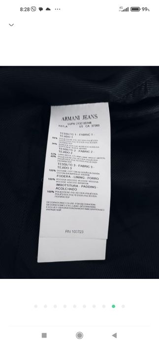 Пальто шубка Armani