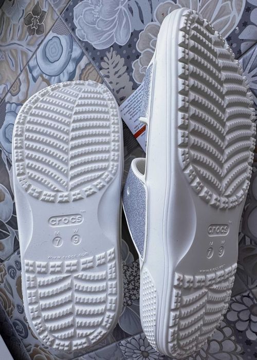 Жіночі шльопанці Crocs Glitter II, 39-40