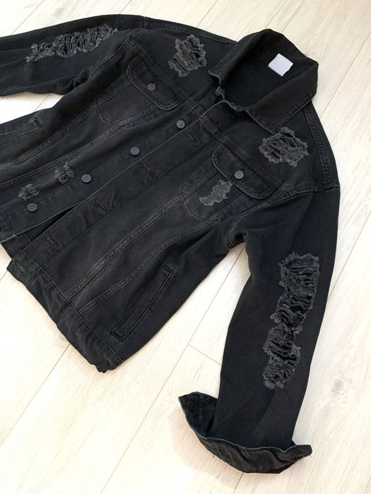 DeeZee bomberka, kurtka jeansowa w stylu vintage r.38 +gratis!