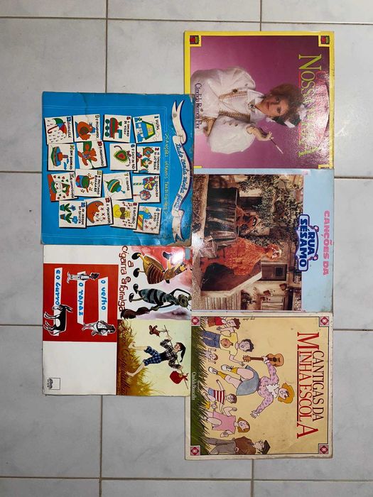 Discos de vinil infantis