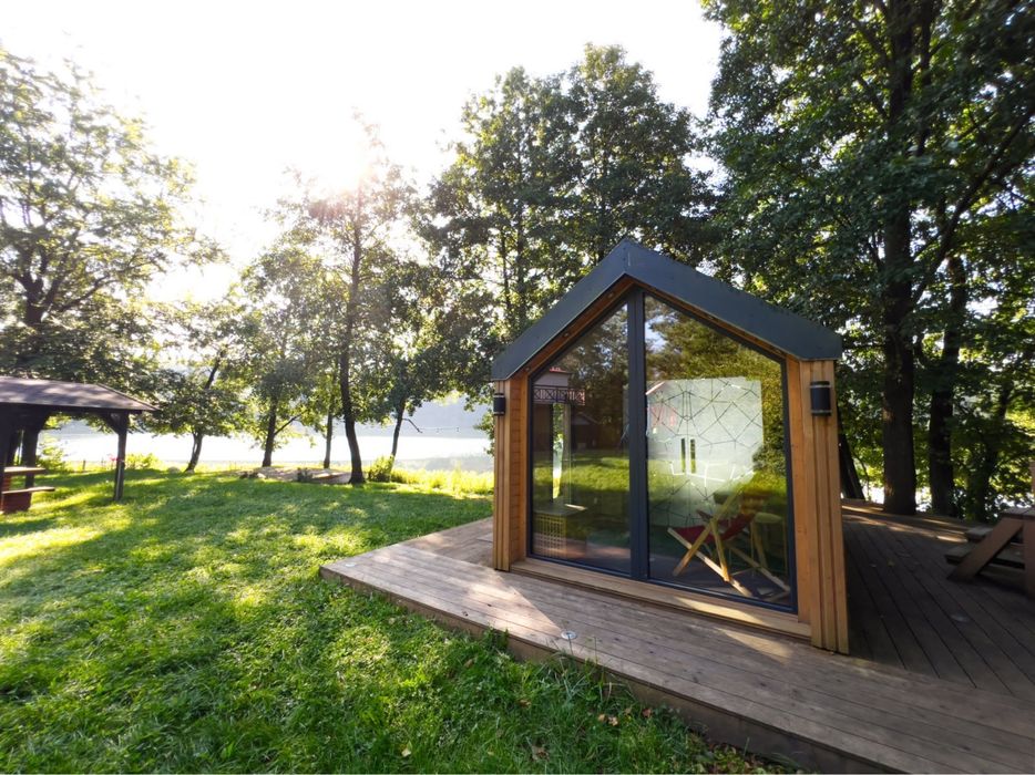 Domki na wyłączność, 16 osob, sauna, plaża,jacuzzi WAKCJE KASZUBY