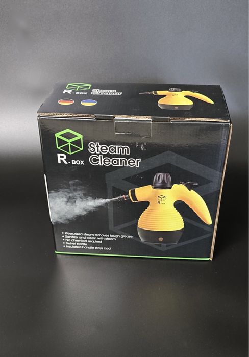 Пароочисник ручний для дому 1050Ват R-box Гарантія 12 місяців.