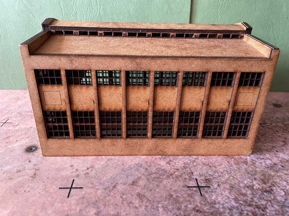 Makieta fabryki w skali 1/100