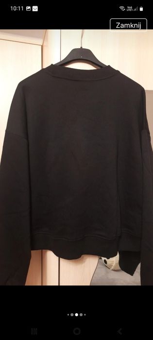 Bluza czarna krótsza M/L