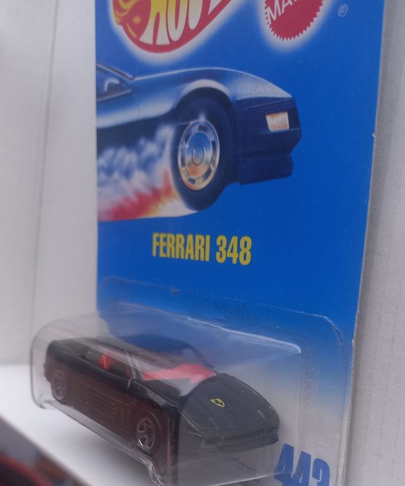 Hot wheels ferrari 348 saiu no ano 1991