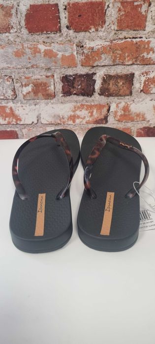 Ipanema klapki japonki damskie Klapki czarne gumowe r 41