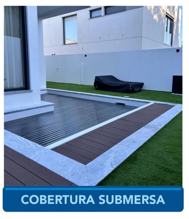 Beutiful pool covers Mergluho Salgado Piscinas e Spas
