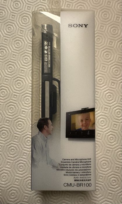 Conjunto de câmara e microfone para televisão