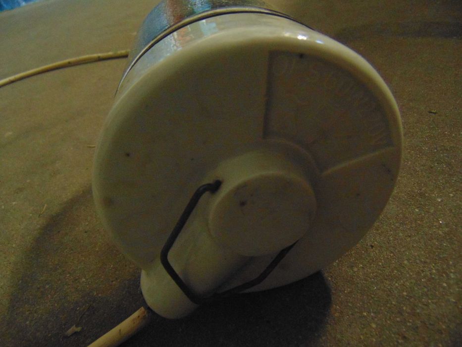 lampa szklana warsztatowa