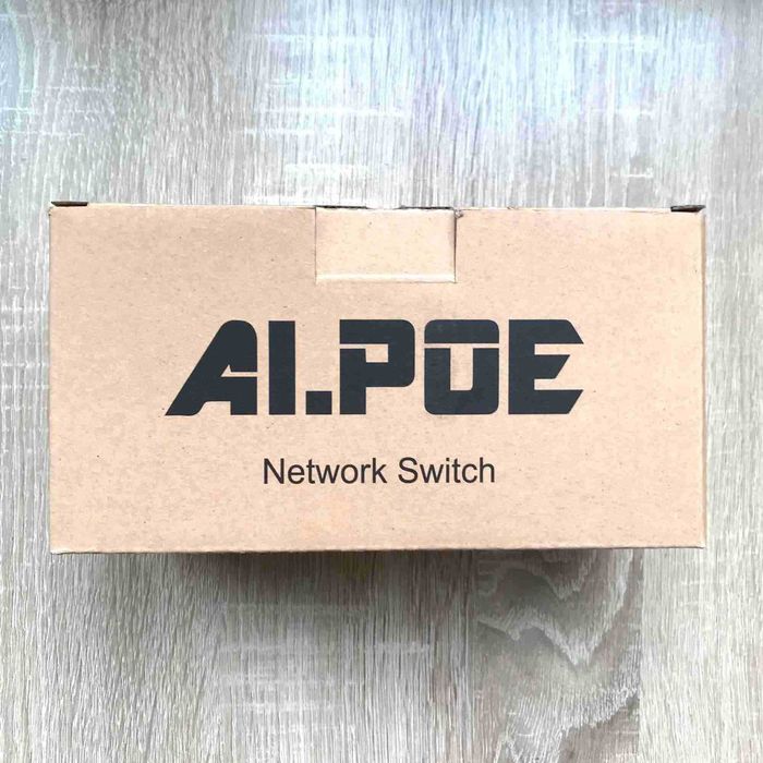 PoE коммутатор switch для відеокамер   HY-POE108DL V6 NEW