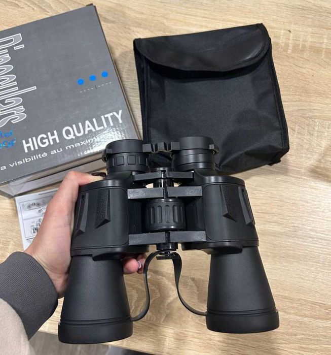 Бинокль/Мощный водонепроницаемый полевой бинокль 70x70. Бінокль