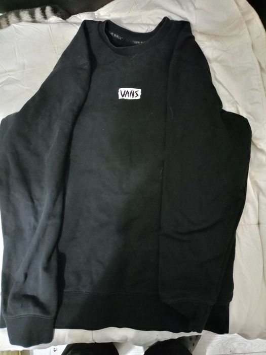 Czarna bluza Vans róż M