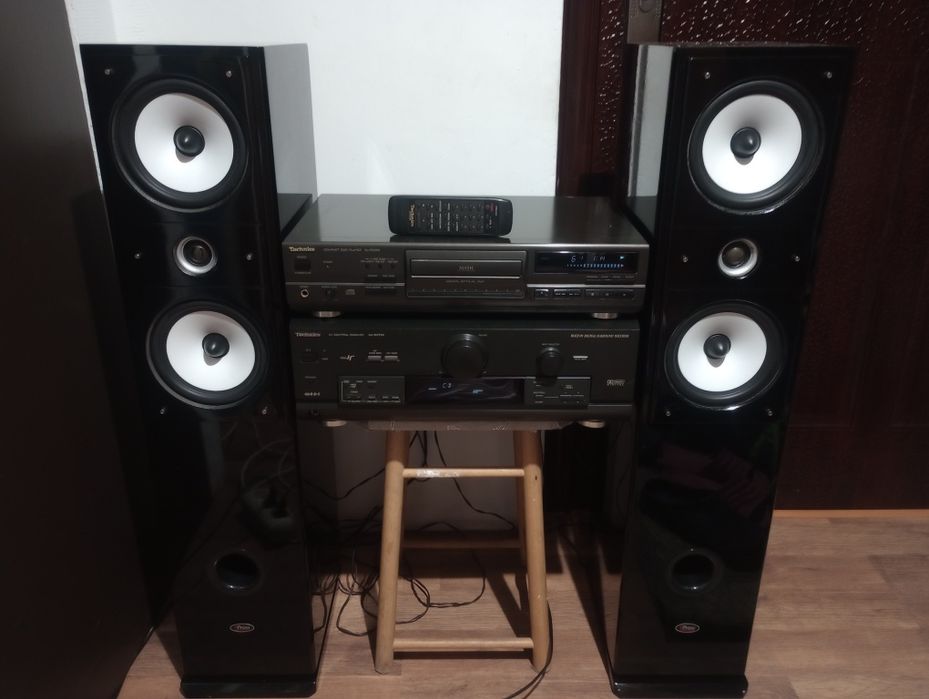 Technics sa dx 750 + CD sl PG 590+kolumny gl.