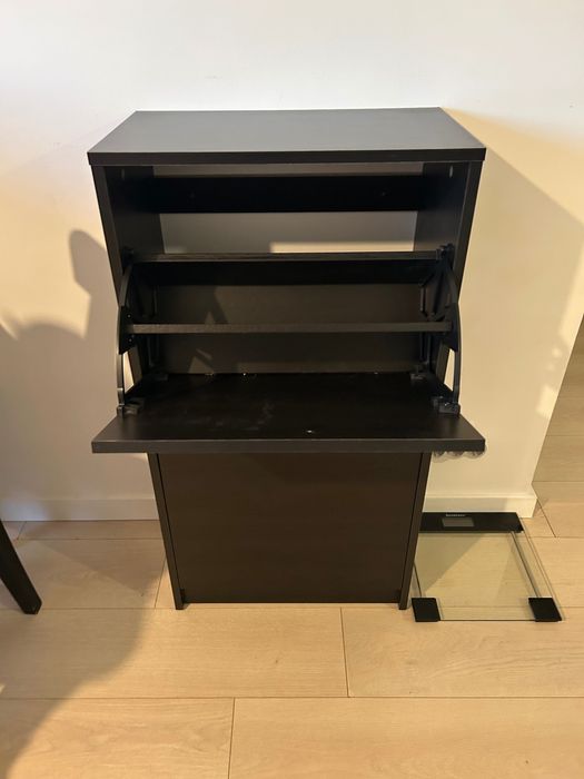 Sapateira castanho escuro