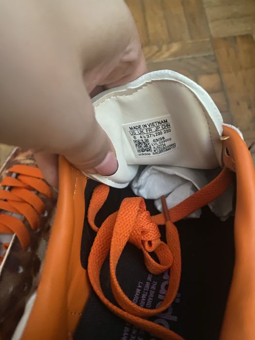 Adidas Samba OG  Orange Leopard