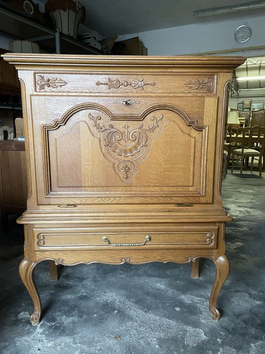 Komoda ludwikowska barek szuflada drewno szafka francuska