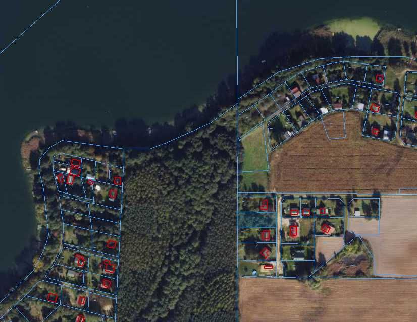 Działka nad jeziorem Głuszyńskie