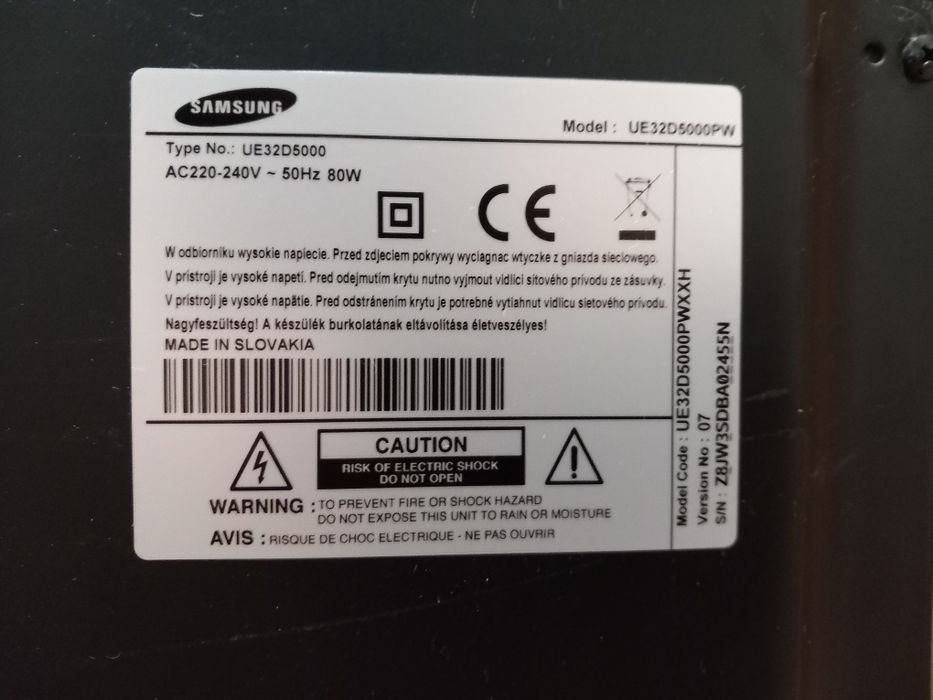Samsung UE32D5000PW