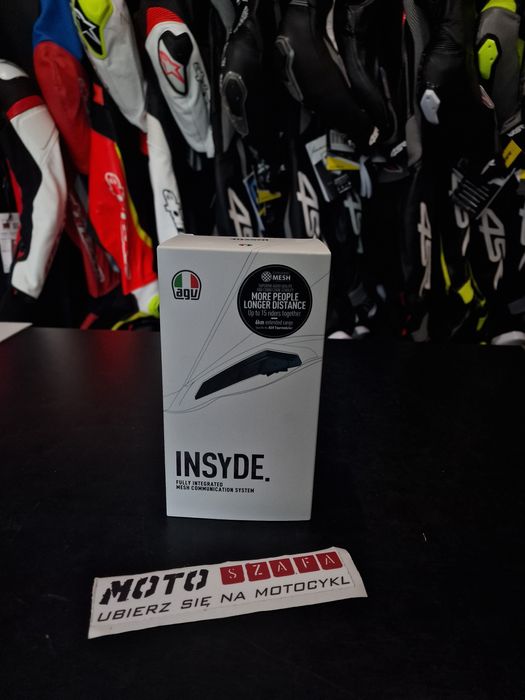 Interkom AGV INSYDE !Dedykowany do kasku AGV TOURMODULAR!