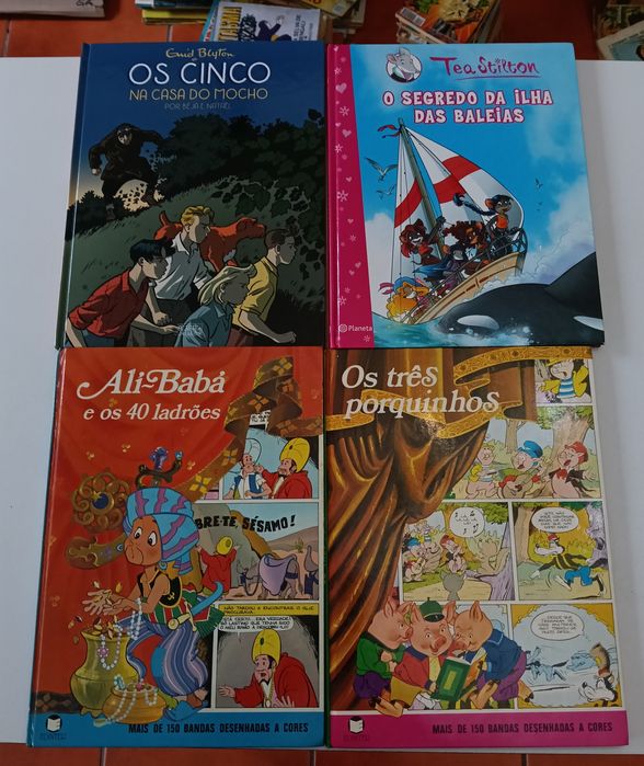 23 Albuns Mickey, Donald, Basílio, Os Cinco, etc