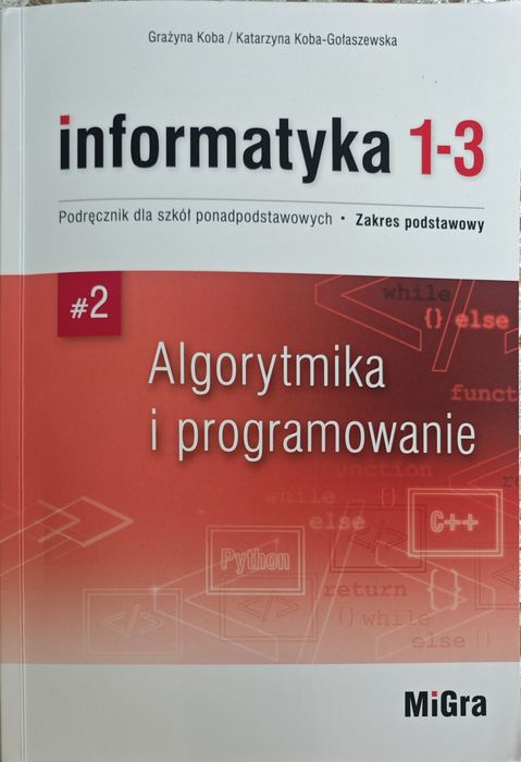 Podręcznik Informatyka 1-3