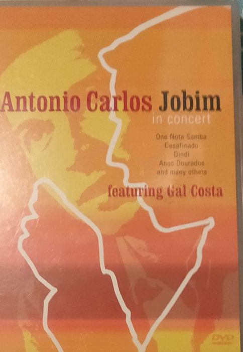 DVD Antonio Carlos Jobim in concert featuring Gal Costa