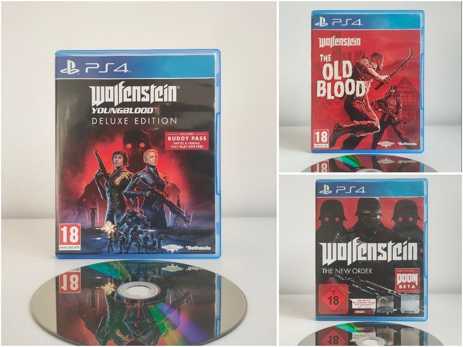 Wolfenstein Youngblood + The New Order + The Old Blood - Pakiet PS4