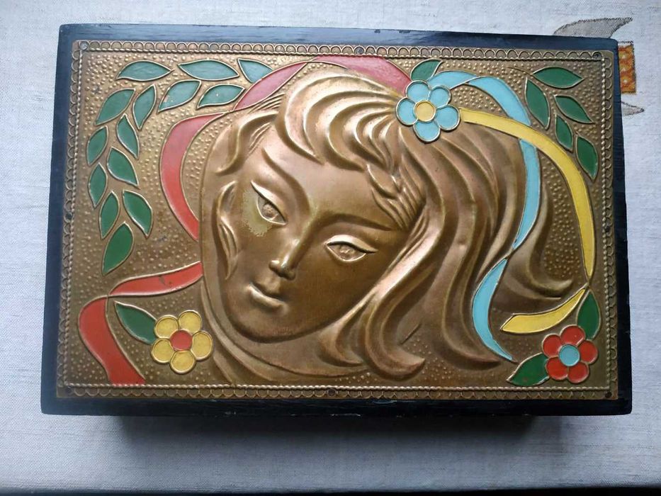 Шкатулка "Веснянка" СССР  1976 г.