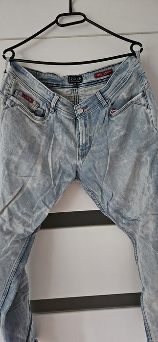 Dolce gabanna spodnie 36 jeansy niebieskie armani boss gucci tommy