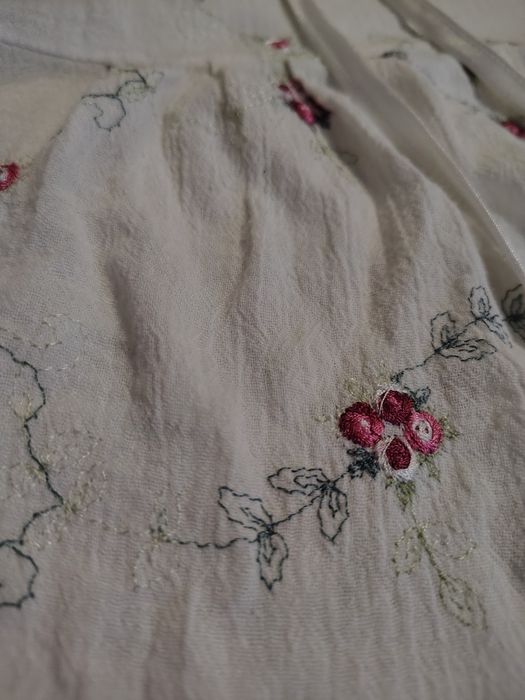 Biała bluzka ciążowa M