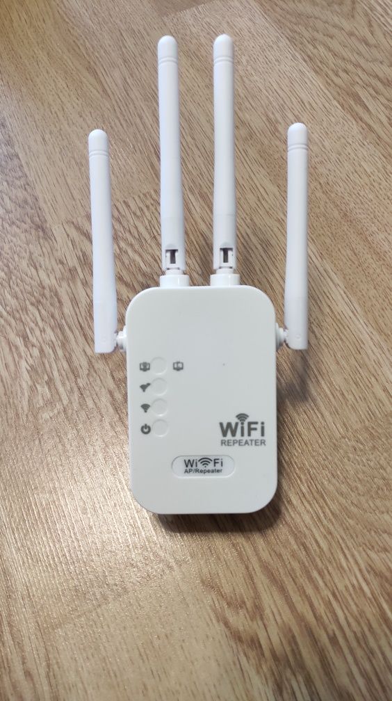 Wi-Fi репітер. Ретранслятор. Підсилювач сигналу Wi-Fi 2.4 GHz 300 МБ/с ...