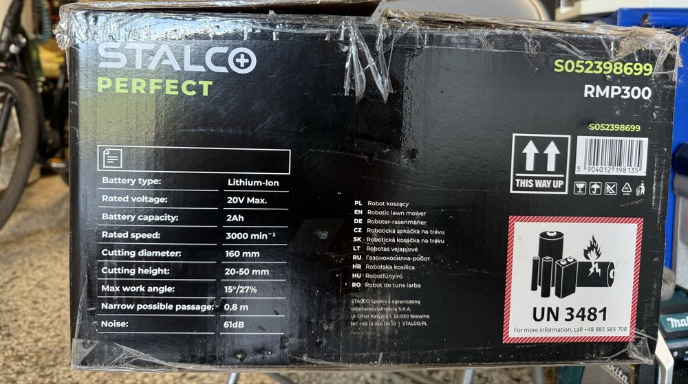 Robot Koszący RMP300 STALCO PERFECT