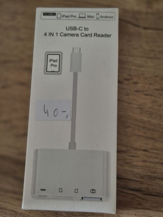 Usb C 4 in Camera card reader