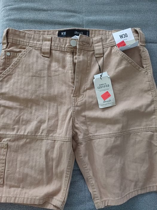 Krótkie beżowe chłopięce spodenki Denim C.O.