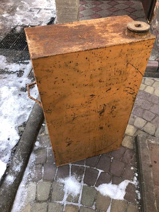 Сталевий бак 112 л