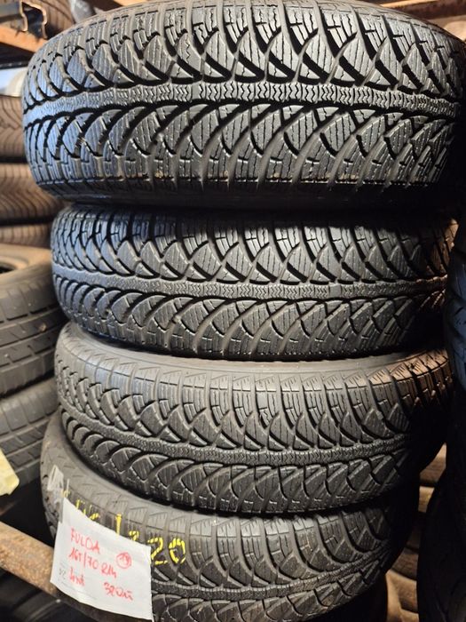 FULDA 165/70r14 4szt opony zimą zimowe 6.5mm 2018r