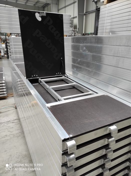 Rusztowanie aluminiowe 200m2 Baumann LEKKIE