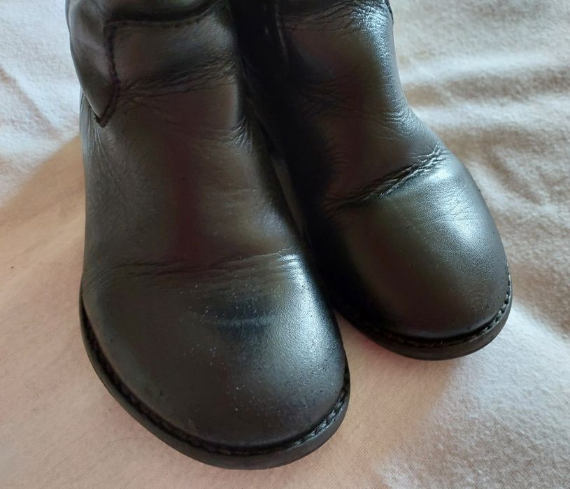 Botas Cano Alto Pretas, T27