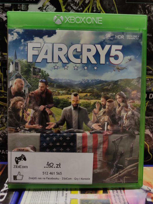 Farcry 5 | Xbox One | Sklep | Kraków | Wysyłka | Wymiana