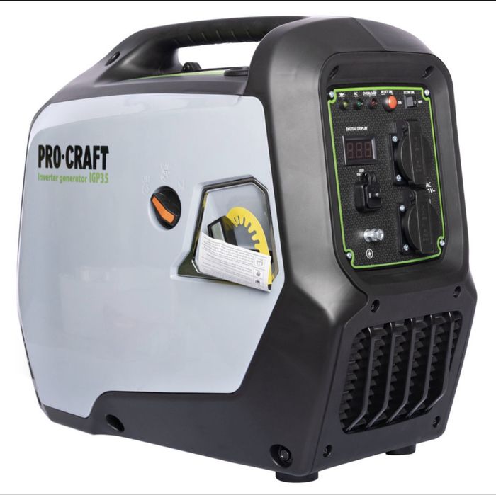 Генератор Procraft IGP35 3.5 кВт інверторний бензиновий | 220В | Чиста синусоїда