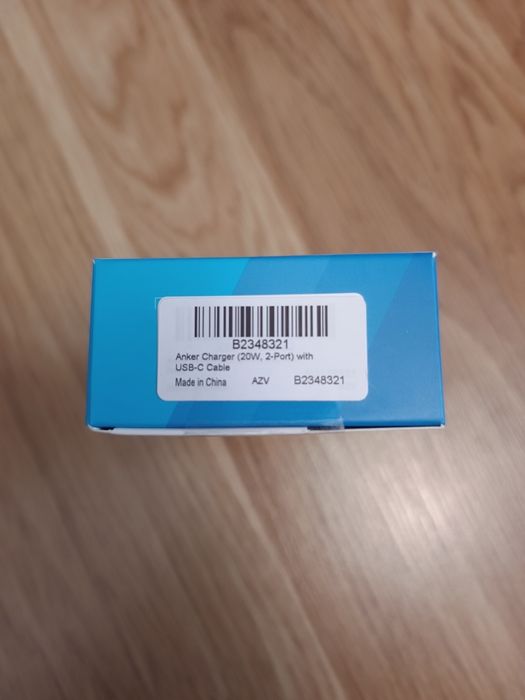 Зарядний пристрій ANKER 20W з кабелем 1.5м B2348 Блок 2 порти PD QC Вт