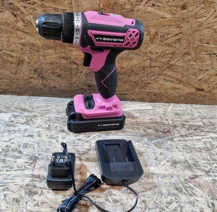 Wkrętarka Einhell BAVARIA  Różowa BAS 18 LI/2 KIT / 14