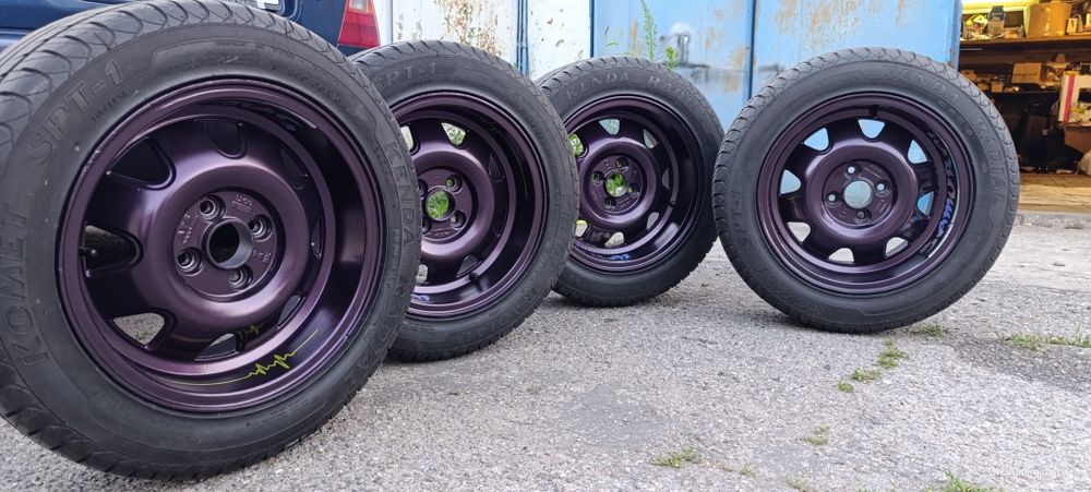Комплект редких колёс R15 205/55 Kenda Komet Plus на дисках ATS CUP ( R15 W7 PCD4x100 ET28 DIA63.4)