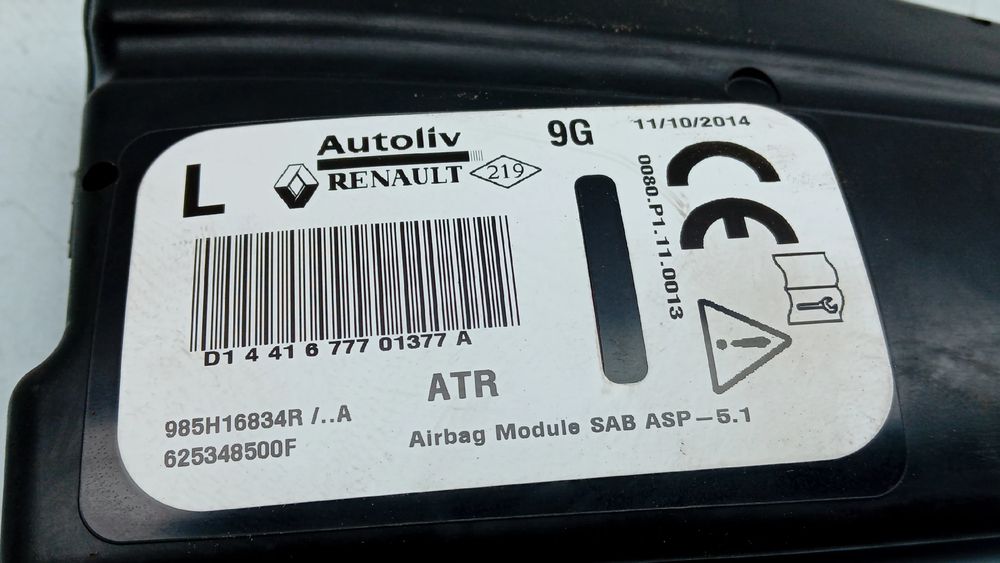 Airbag banco esquerdo RENAULT Clio IV (BH_)