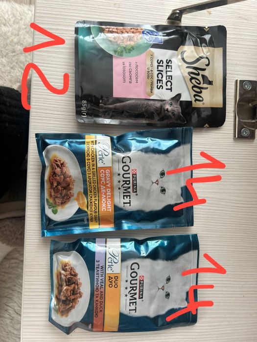 Мокрий корм для котика