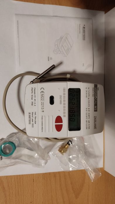 Ciepłomierz Licznik Ciepła B Meters HYDROCAL-M3 DN15 M-Bus ZASILANIE
