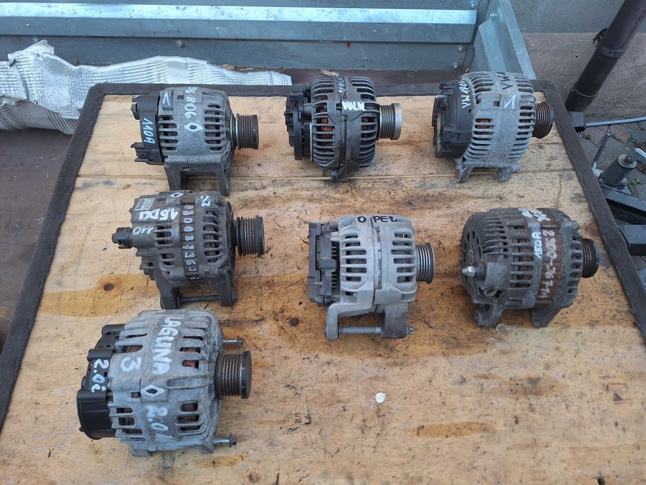 Alternator VW, Audi, Seat, Skoda, Reanult, Nissan, dacia, Volvo, Opel