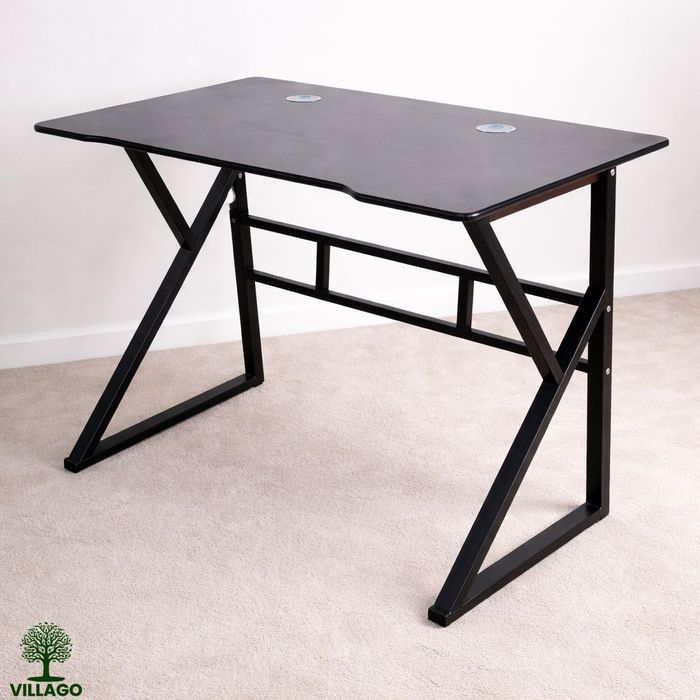 NOWE Biurko gamingowe Villago BlackCore 100 × 60 cm czarne / okazja!
